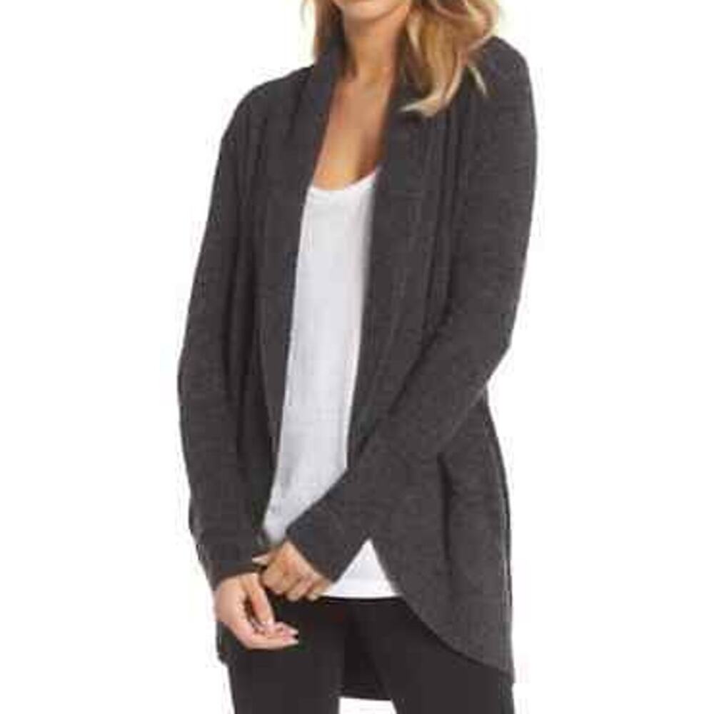 Barefoot Dreams Cozychic Lite Open front cardigan size XS